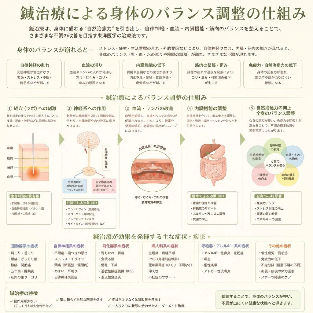 鍼治療のメカニズム