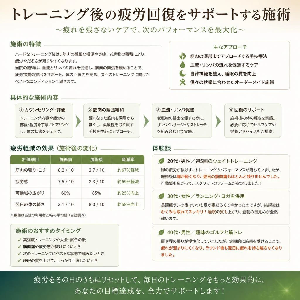 2. 疲労回復と鍼灸