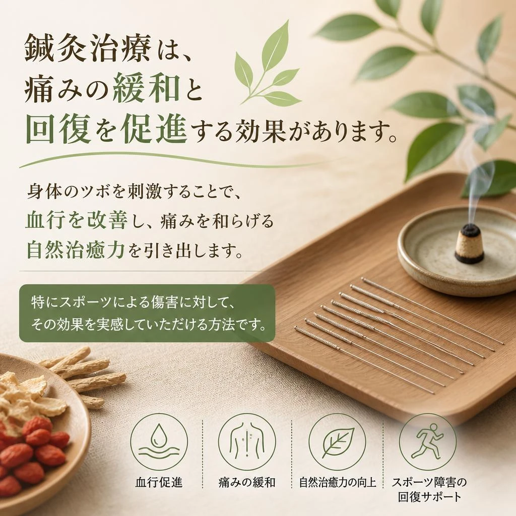 鍼灸が肩の痛みに効く理由