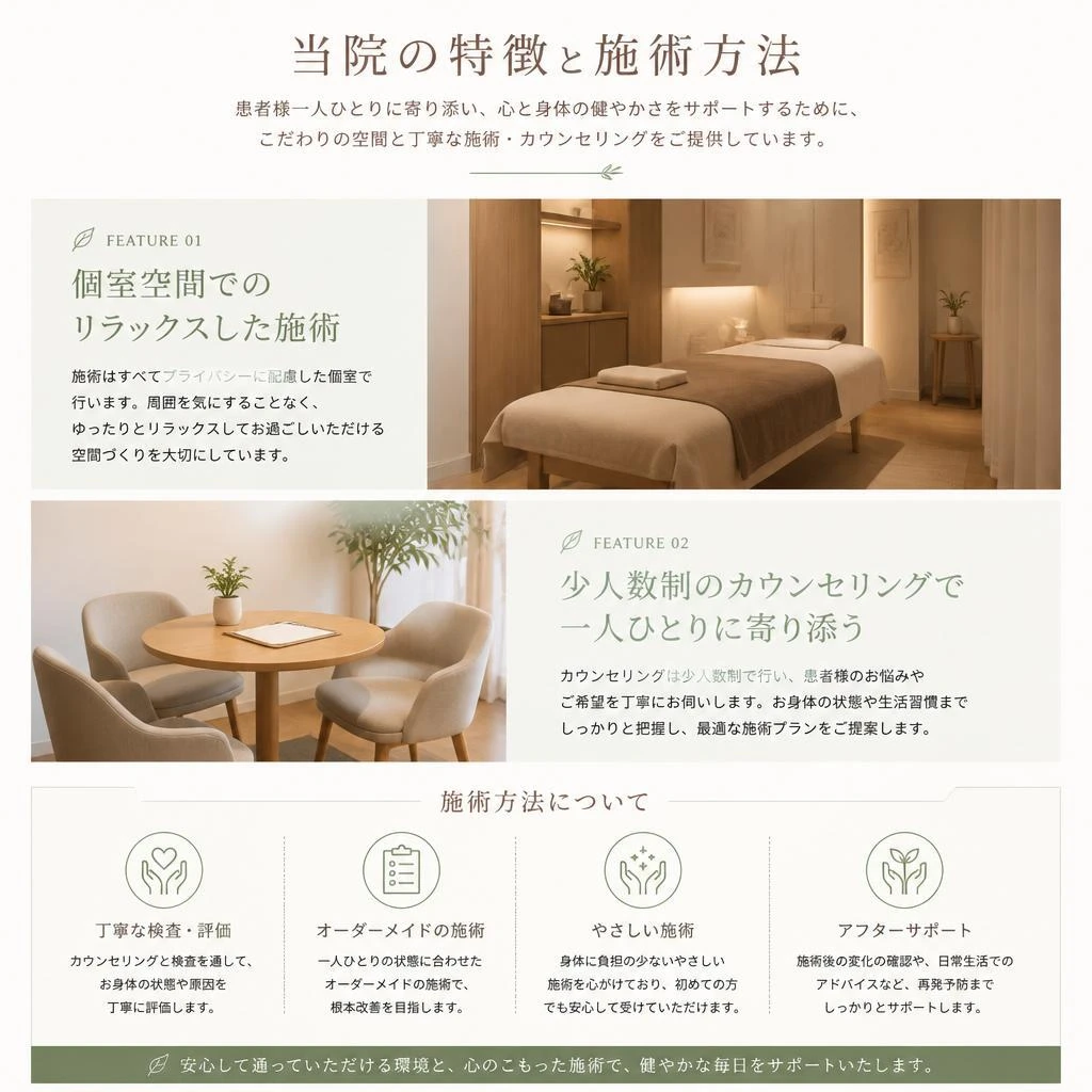 3. Leadはりきゅう院の魅力