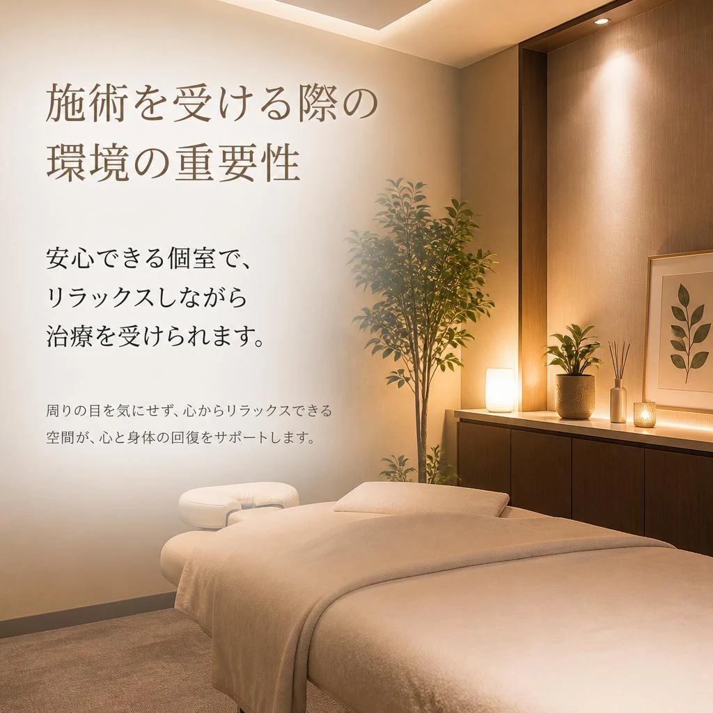 五、リラックスできるプライベート空間
