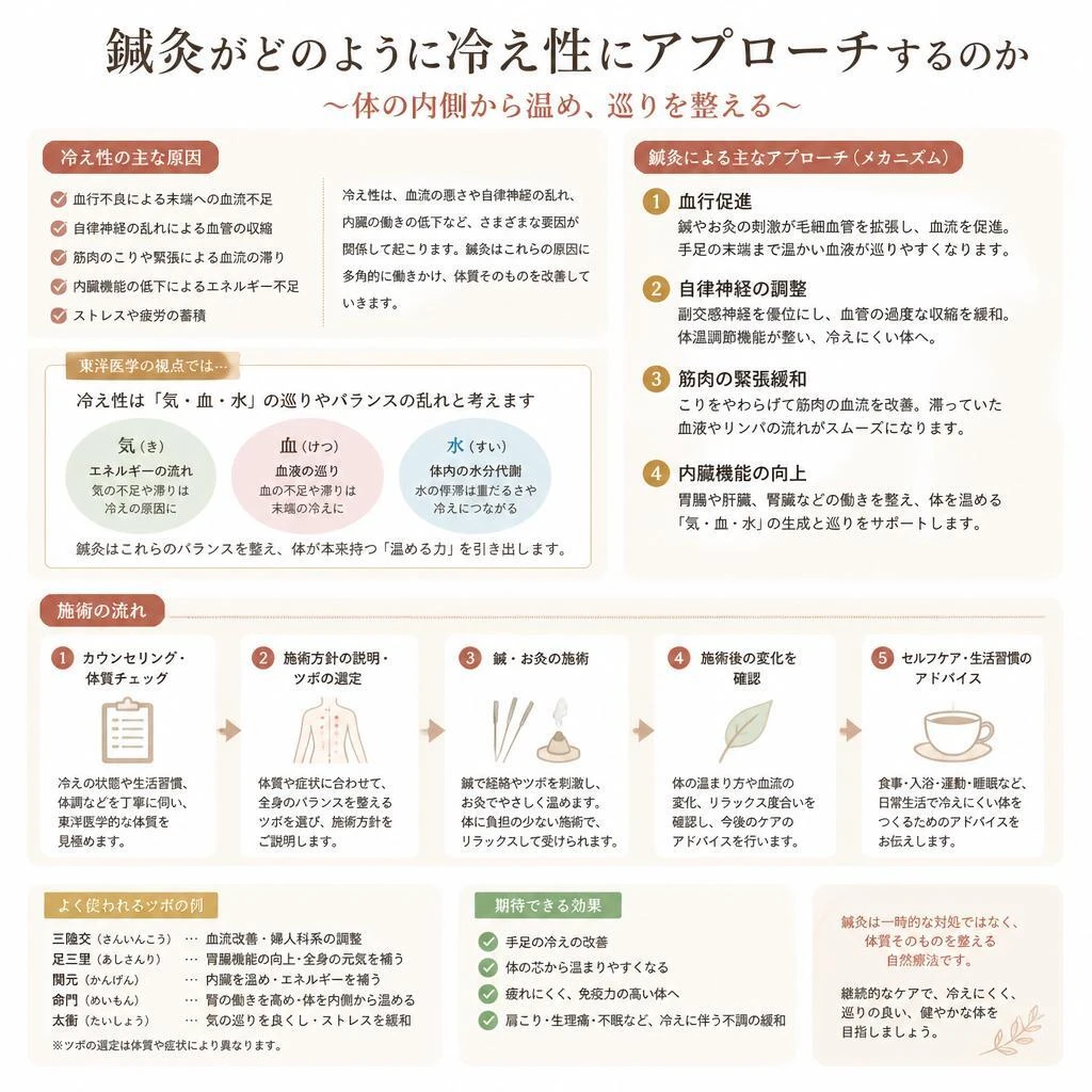 ◆鍼灸がもたらす夏の冷え対策