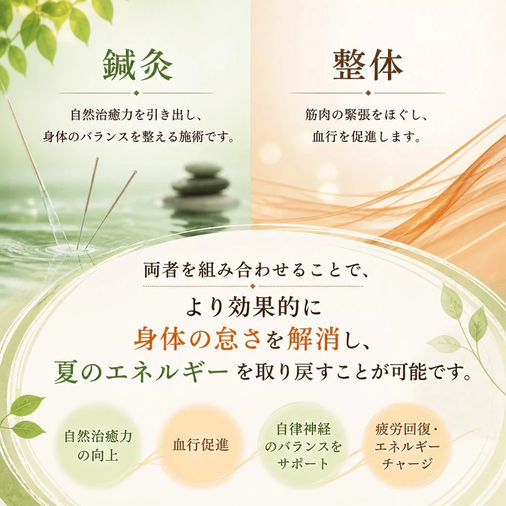 鍼灸と整体で得られる効果