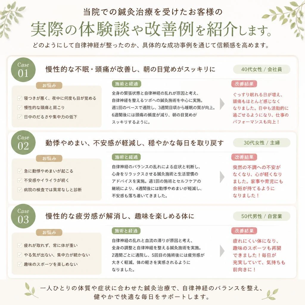 4. お客様の体験談と実績