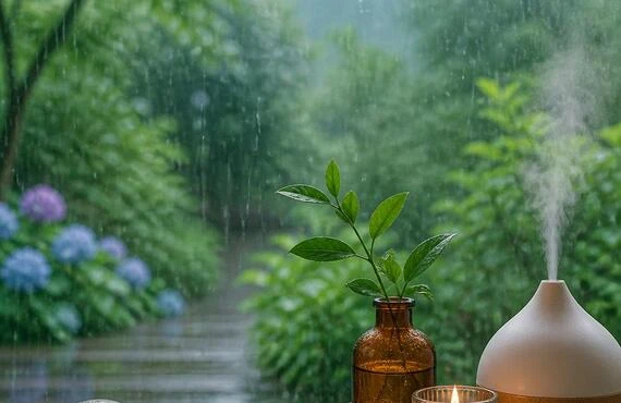 雨の多い時期、心と体を整える自律神経のサポートを
