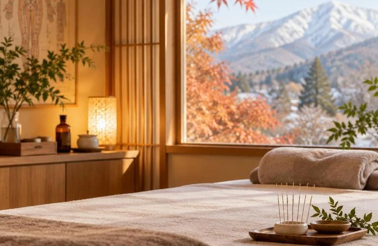 寒くなる前に、心と体を整える。慢性痛と自律神経の乱れに、鍼灸のメンテナンスを。